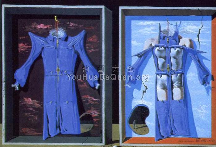 晚间与白天的衣服 - 萨尔瓦多·达利